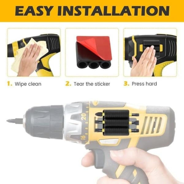 Sakerplus Electric Drill Bit Holder Set