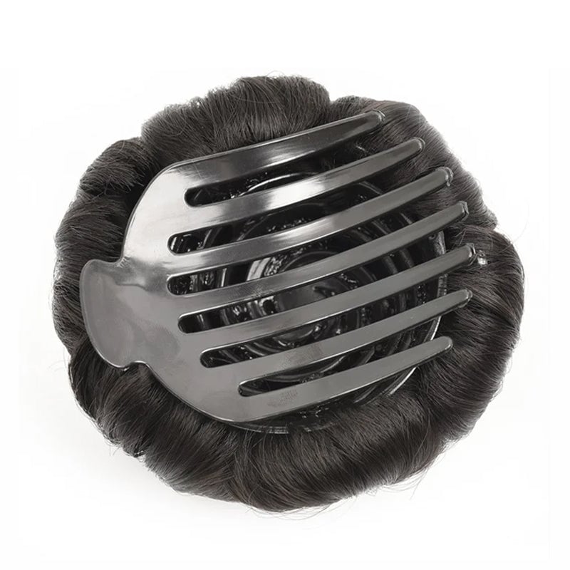 Bun pruik clip