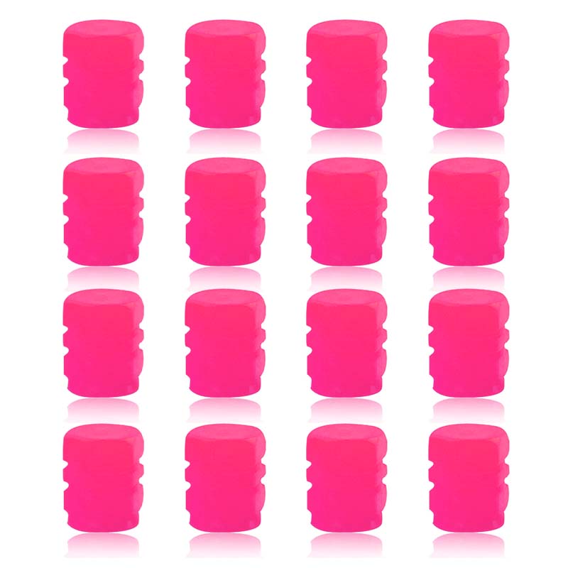 Universal Fluorescent Tire Valve Caps (4 PCS/Set)