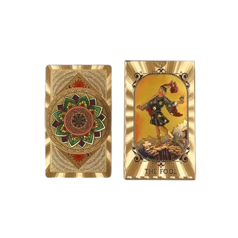 Ontdek de mystieke wereld van Tarot Gold Foil Tarot