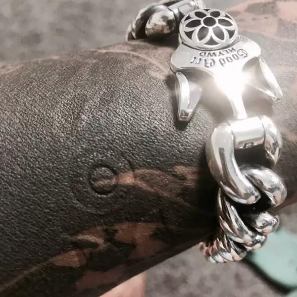 Vintage Sakura Motorcycle Bracelet