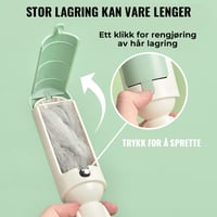 Kjæledyrhårfjernerrulle