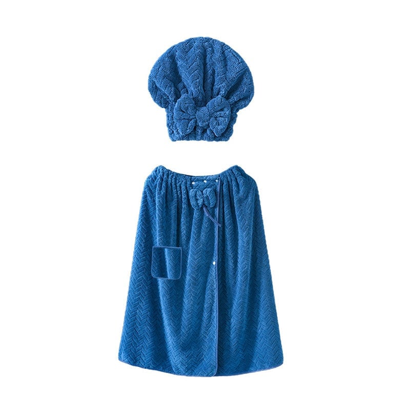 Serviette de bain taille plus de couleur unie