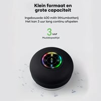 【sale】Mini Bluetooth-doucheluidspreker met ledlicht
