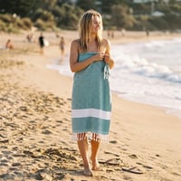 Large Quick Dry Jacquard Beach Bath Towel