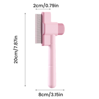 Self-Cleaning Pet Grooming Brush