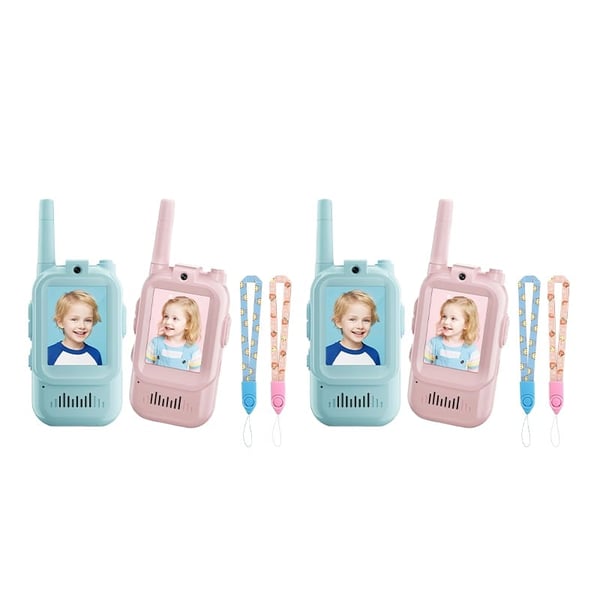 Sakerplus Rechargeable Video Walkie Talkies for Kids