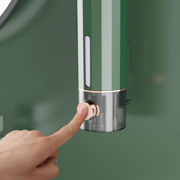 Dispenser di sapone manuale a parete