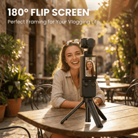 180° Rotating Sports Vlog Camera