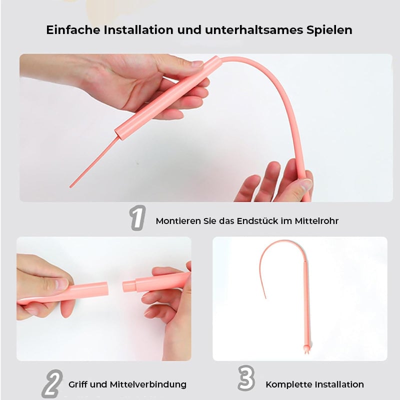 Silikon Simulieren Schwanz Katze Wand