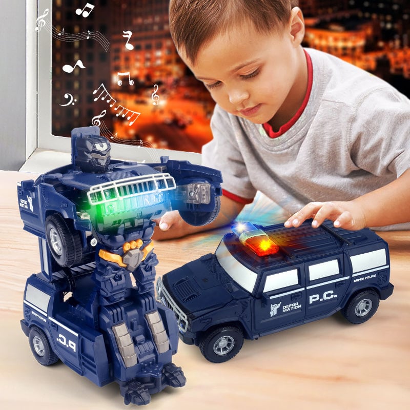 Verwandelndes Robotermodell-Spielzeugauto