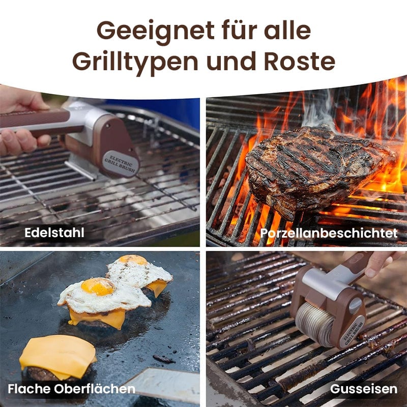 Elektrischer Grillreiniger ohne Borsten