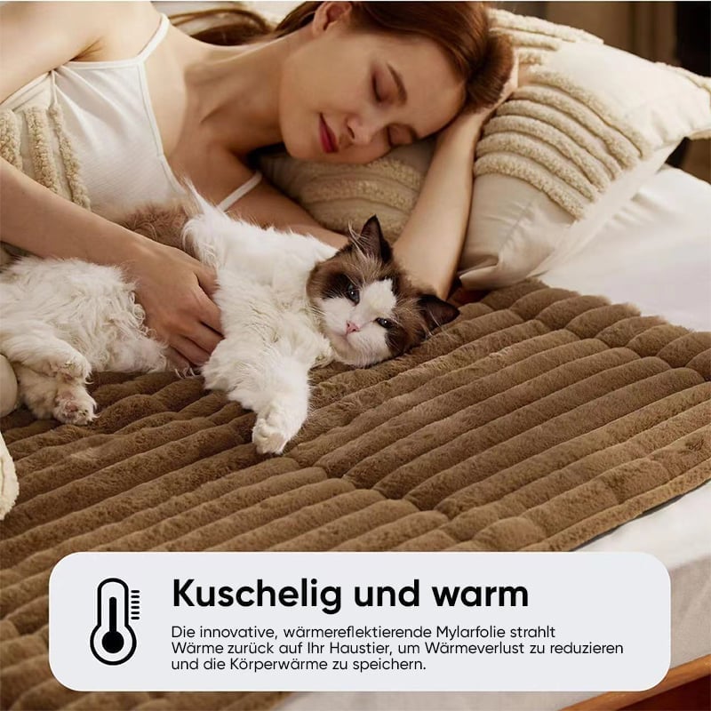 🐾Selbsterwärmende Matte für Katzen und kleine Hunde