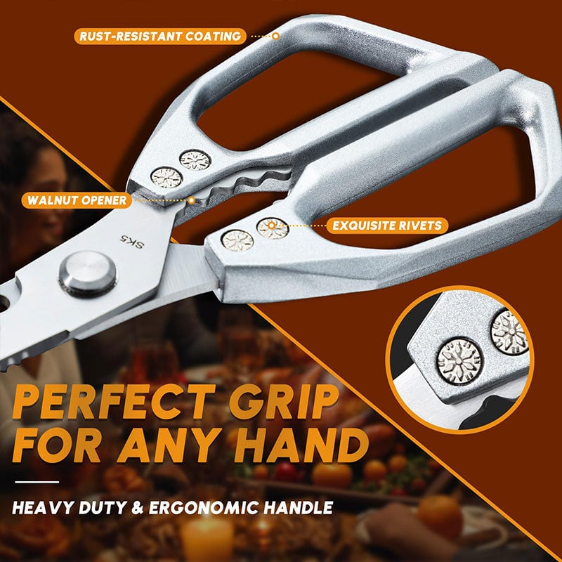 ✨ Kitchen Scissors All Purpose - Stainless Steel Kitchen Shears