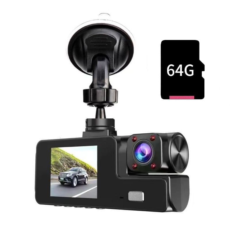 ⚡1080P Dual-Lens WiFi Dashcam