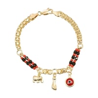 Devil's Eye Elephant Bracelet