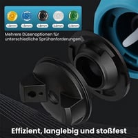 Kabelloses HVLP Farbsprühgerät für Zuhause