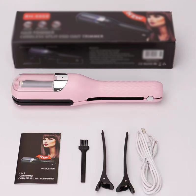 Fully automatic hair split end trimmer