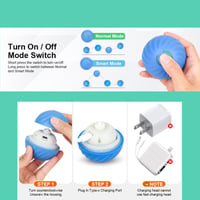 Electric Rolling Pet Toy Ball