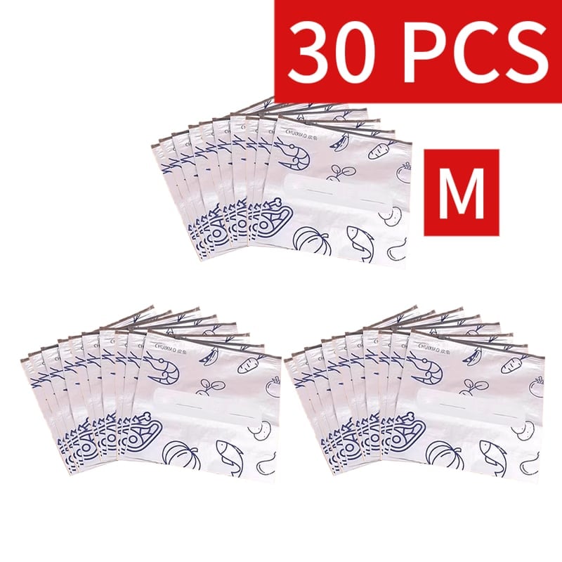 Aluminum Foil Antibacterial Sealing Bag (10 pcs)