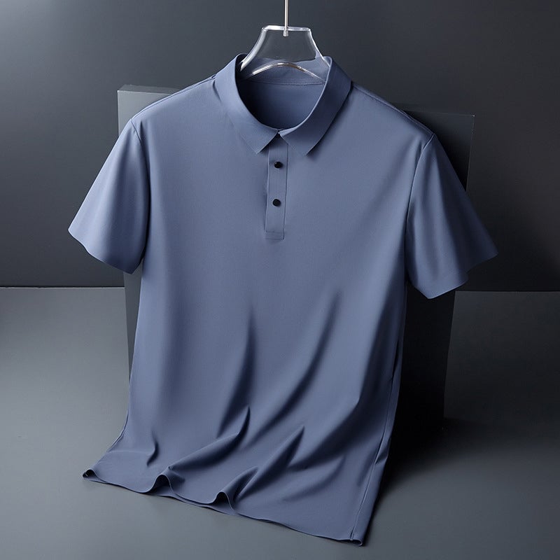 Polo T-skjorte i issilke