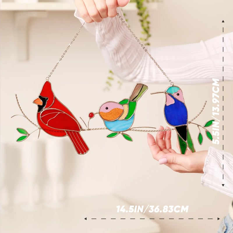 Stained glass hangings