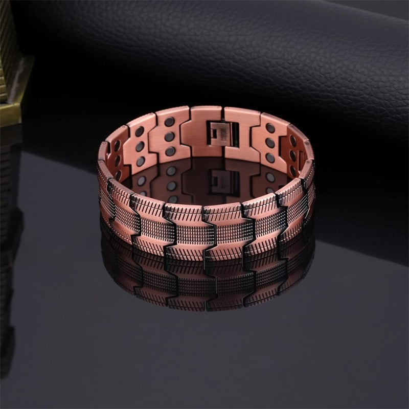 20【Sale】Ultrastarkt magnetiskt koppararmband