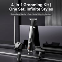 Sakerplus® Electric Back Shaver Body Grooming Kit