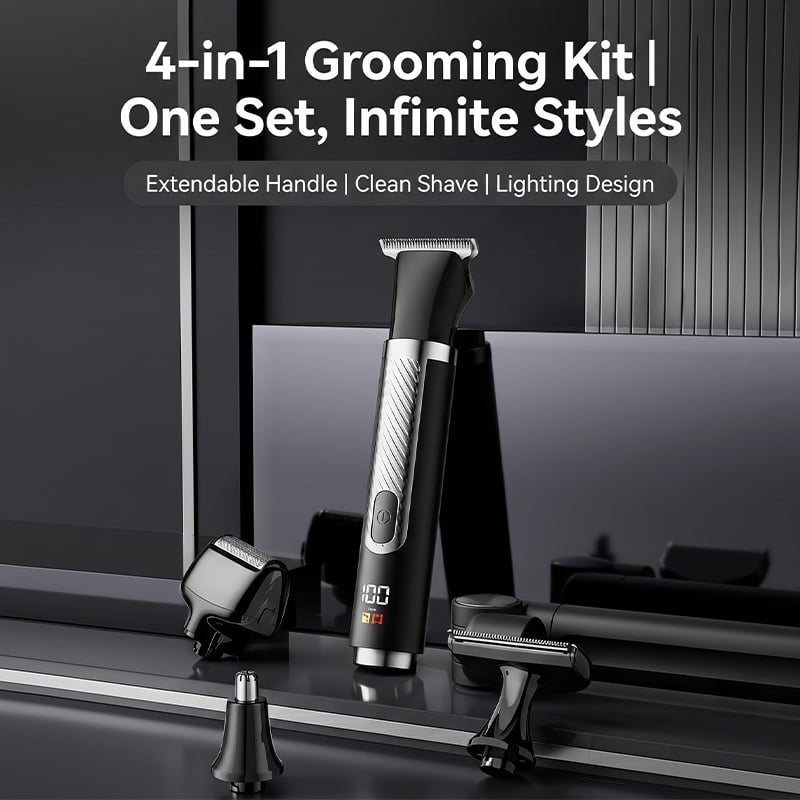 Sakerplus® Electric Back Shaver Body Grooming Kit