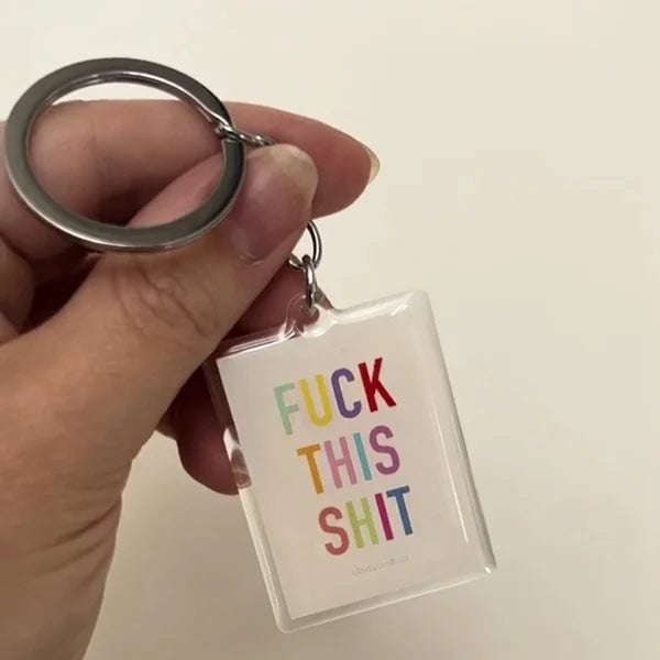 🤣Alle diese Schlüsselanhänger repräsentieren unser Leben|✨„Höfliche“ Schlüsselanhänger