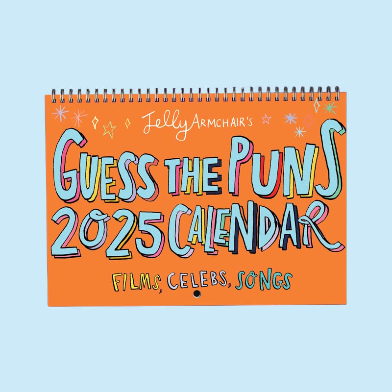 Wortspiel-Quizkalender - A4 Errate das Wortspiel 2025