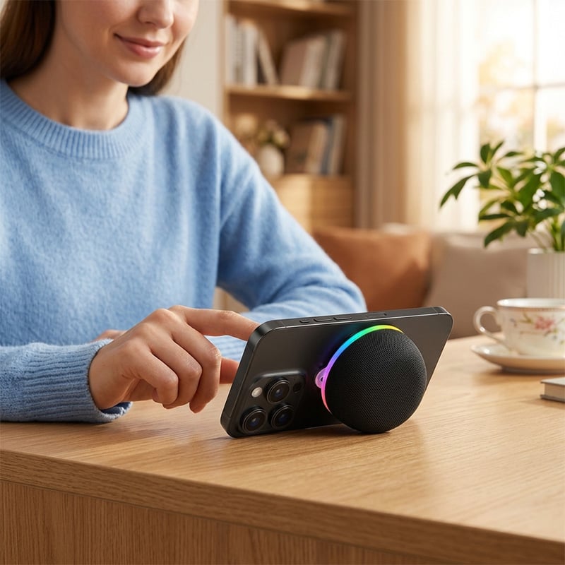 Sakerplus® Portable Magnetic Wireless Bluetooth Speaker