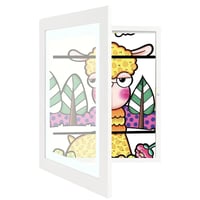 Kids Art Frames White*1pc
