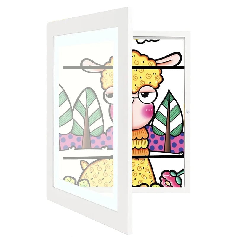 Kids Art Frames White*1pc