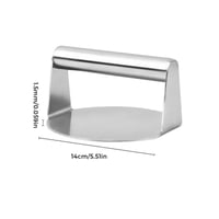 Stainless Steel Burger Patty Press-wq