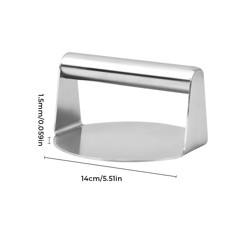 Stainless Steel Burger Patty Press-wq