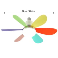 2-in-1 Socket Ceiling Fan with Dimmable LED Light(30W/40W)