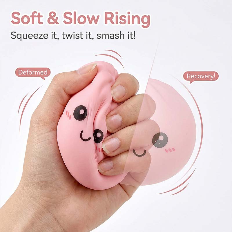 Steamed Bun Squishy Toy (Fun Squeeze Toy)