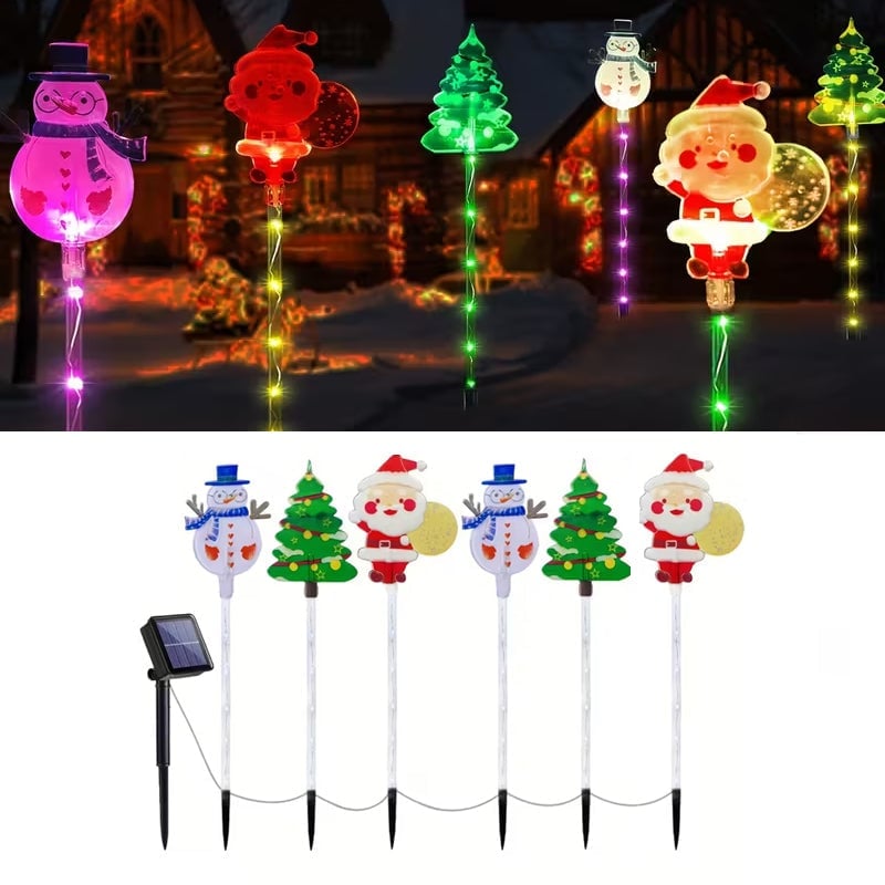 Solar-Powered Christmas Atmosphere Lights