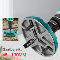 Verstelbare snijgereedschappen voor houtbewerking, gatopener
