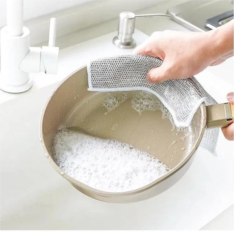 upsell Multifunctional Non-scratch Wire Dishcloth