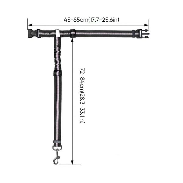 Sicherheitsgurtleine für Haustiere im Auto
