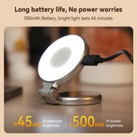 Magnetic Selfie Light with Makeup Mirror