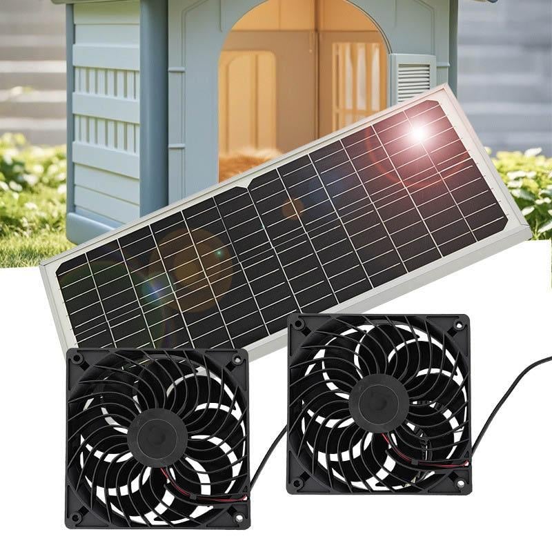 Saker Solar Powered Fan for Chicken Coop