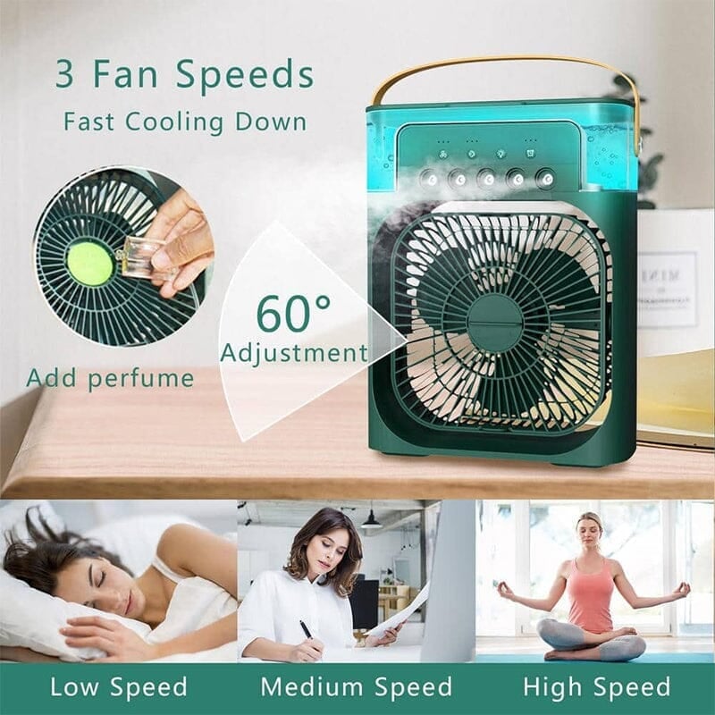 【2024 New Version】3 in 1 Air Cooler