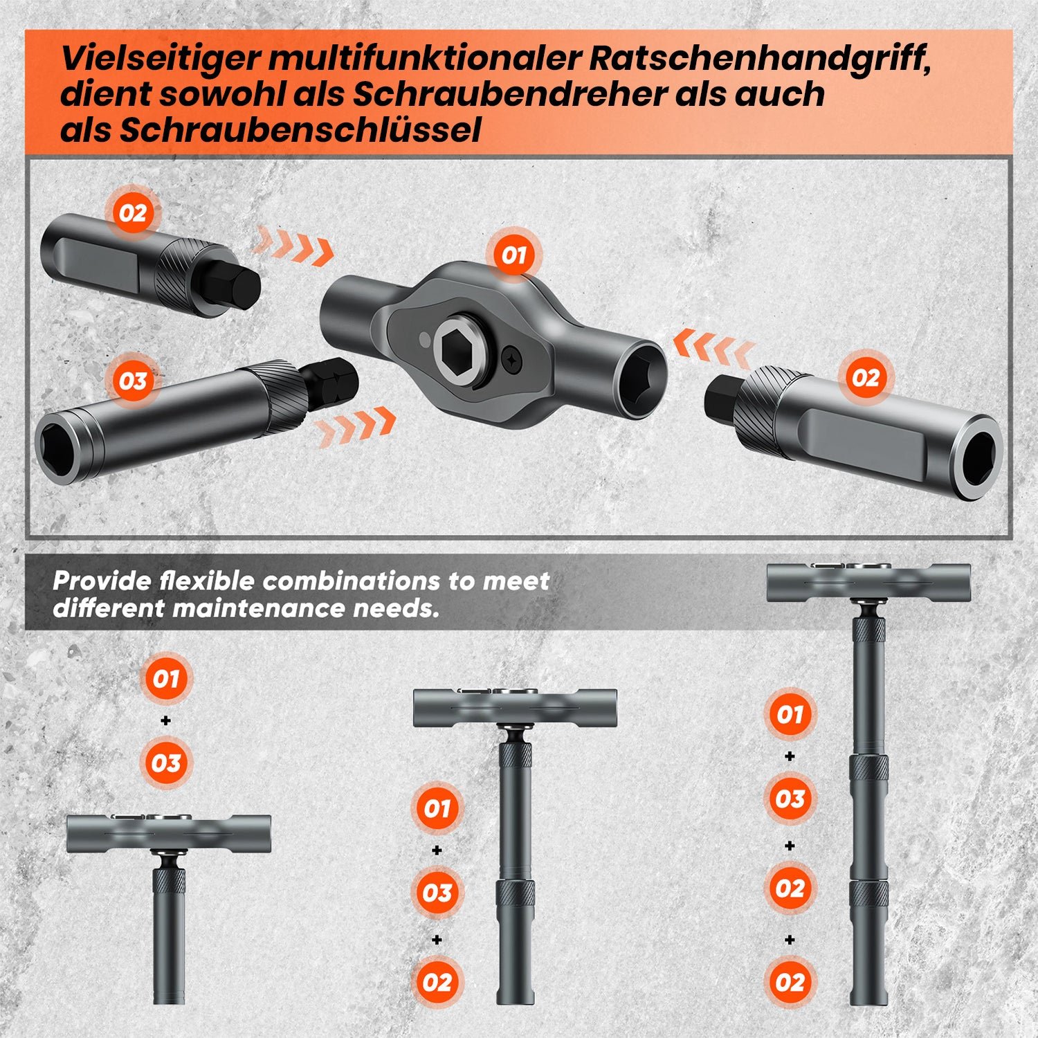 Saker 42 in 1 Magnet-Schraubendreher-Set