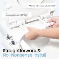 Aless™ Smart Toilet Seat with Nozzle Washer
