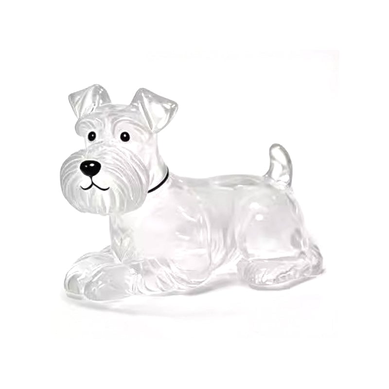 Un mignon porte-clés en forme de chiot pour stocker des poils