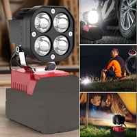 Sakerplus® Portable LED Work Light for 18V Battery