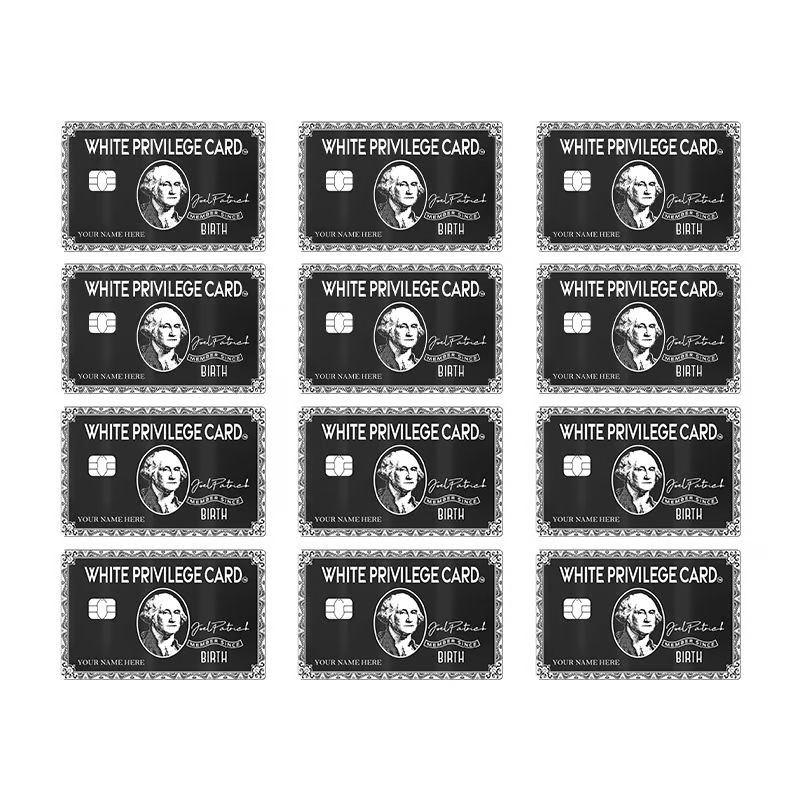 Set of 4 Credit Card Skin Vinyl Stickers